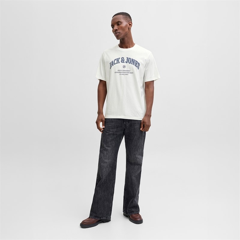 Mens Denver Graphic T-Shirt Cloud Dancer - Image 3