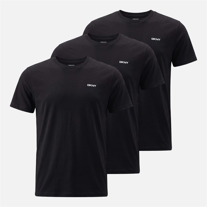 Mens Giants Three Pack T-Shirt Black - Image 1