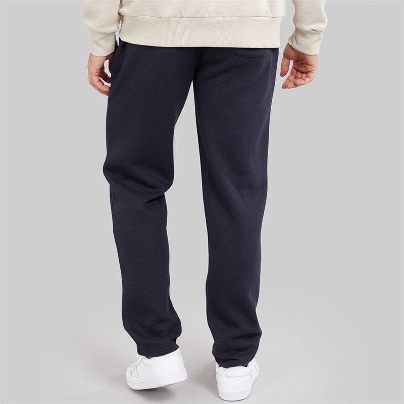Mens Open Hem Joggers Navy - Image 2
