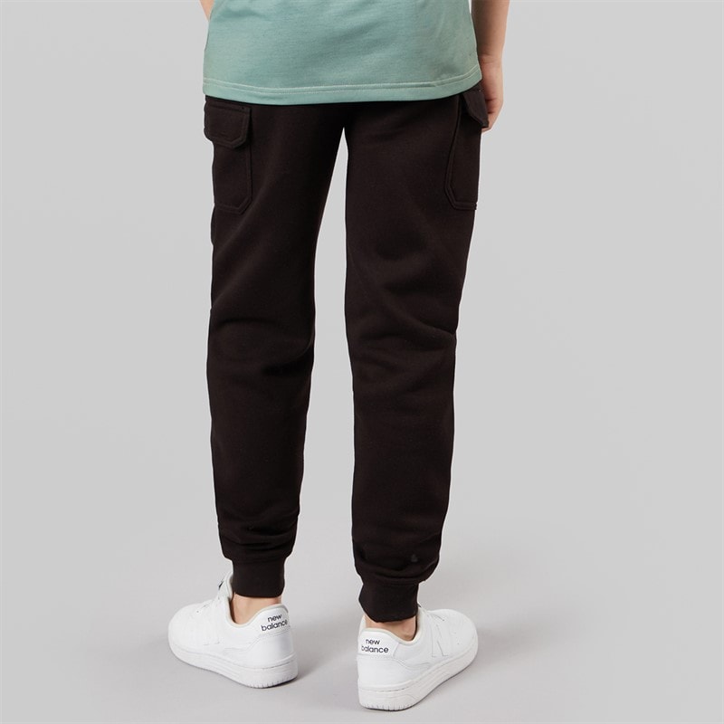 Boys Cargo Joggers Black - Image 2