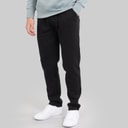 Mens Open Hem Joggers Black