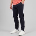 Mens Regular Fit Cuffed Fleece Joggers Navy