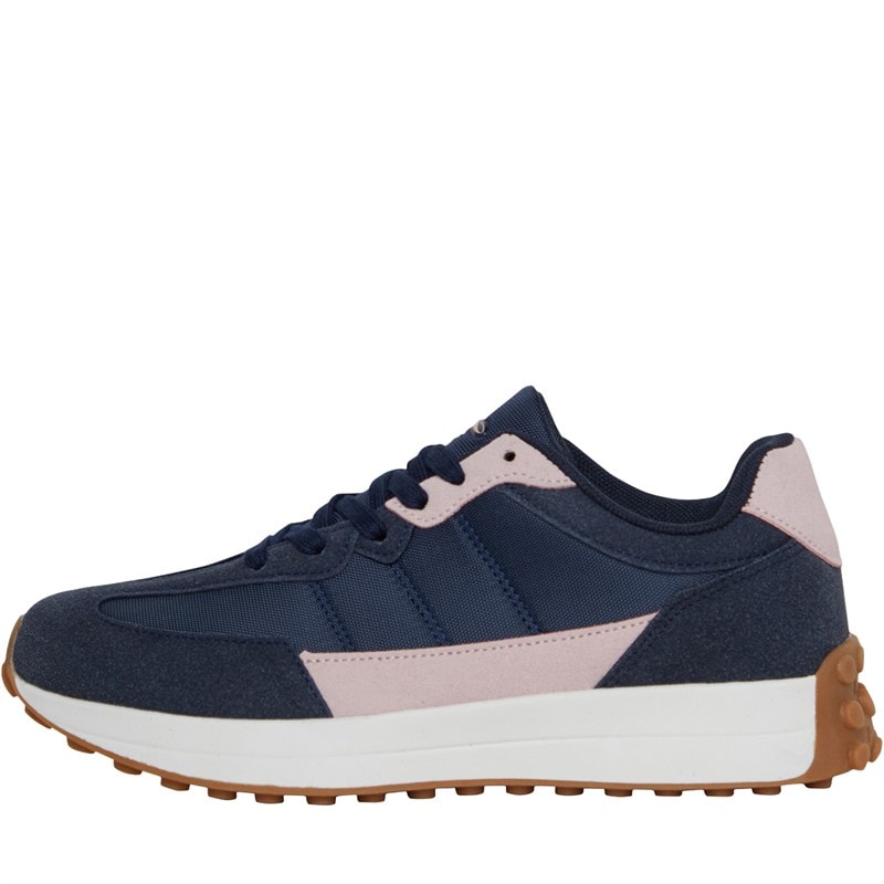 Loyalty And Faith Womens Livia Trainers Navy/Grey/Pink