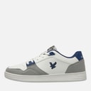 Mens Callum Trainers White Blue