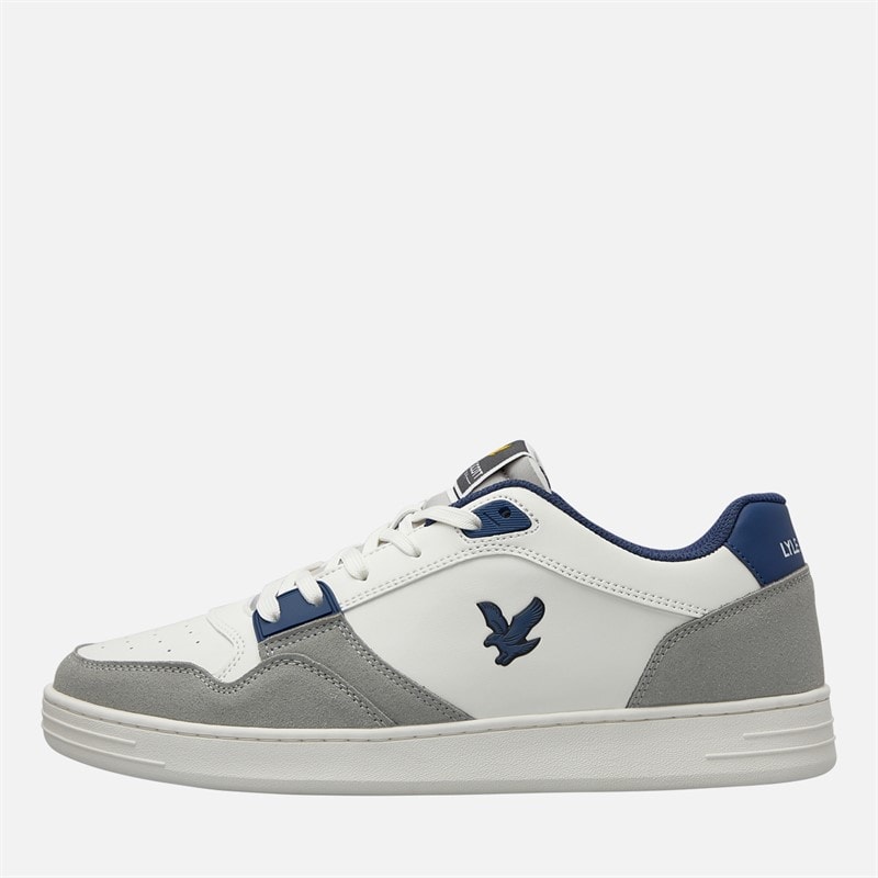 Lyle And Scott Vintage Mens Callum Trainers White Blue