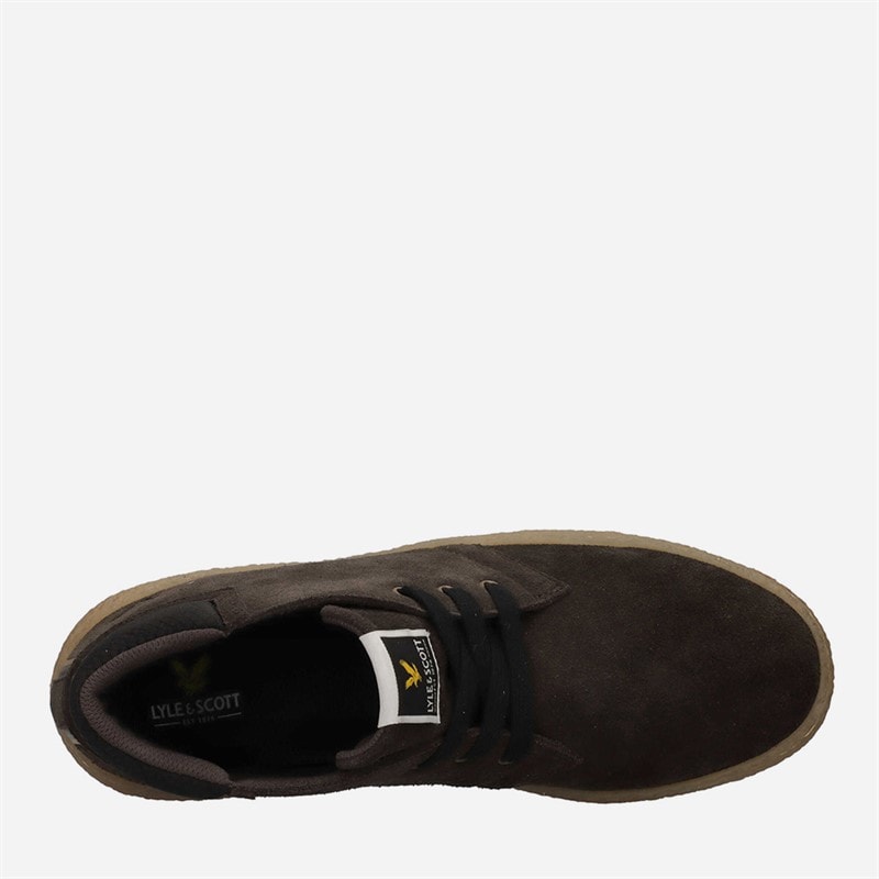 Mens Brace Trainers Ebony - Image 4