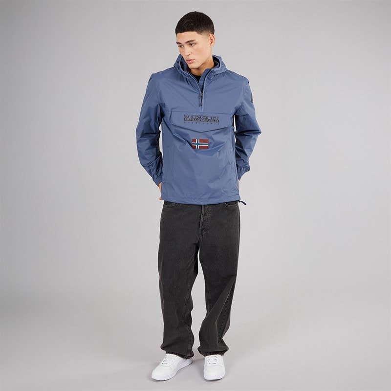 Mens Arper Lite Anorak Blue Infinity - Image 4