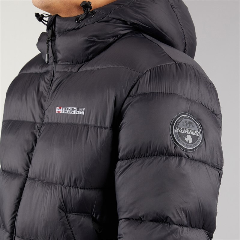 Mens Anders 2 Puffer Jacket Black - Image 3