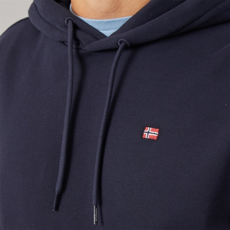 Mens Balis Hoodie Blue Marine - Image 3