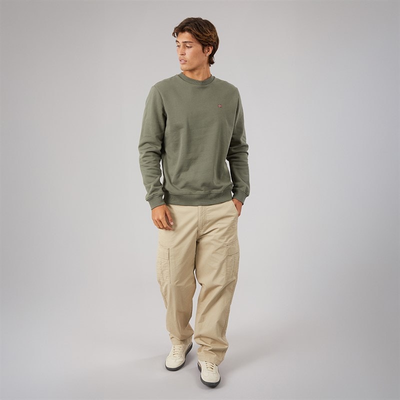 Mens Balis Crew Sweatshirt Tea Leaf - Image 4