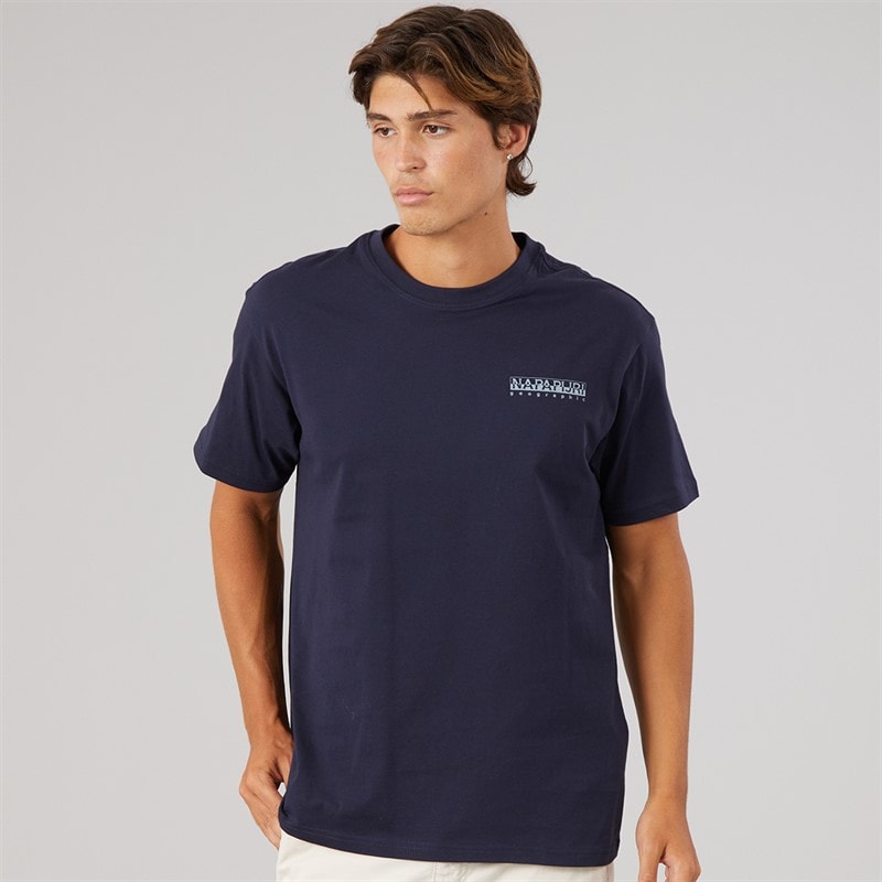 Mens Aspect T-Shirt Blue Marine - Image 2