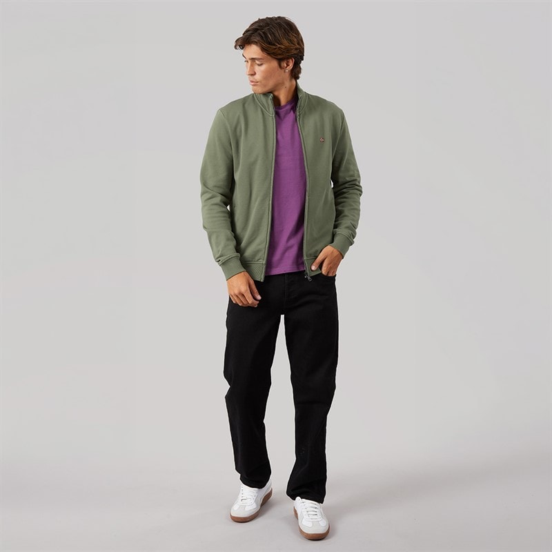 Mens Balis Full Zip Hoodie Tea Leaf - Image 4