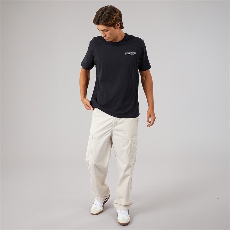 Mens Aspect T-Shirt Black - Image 4