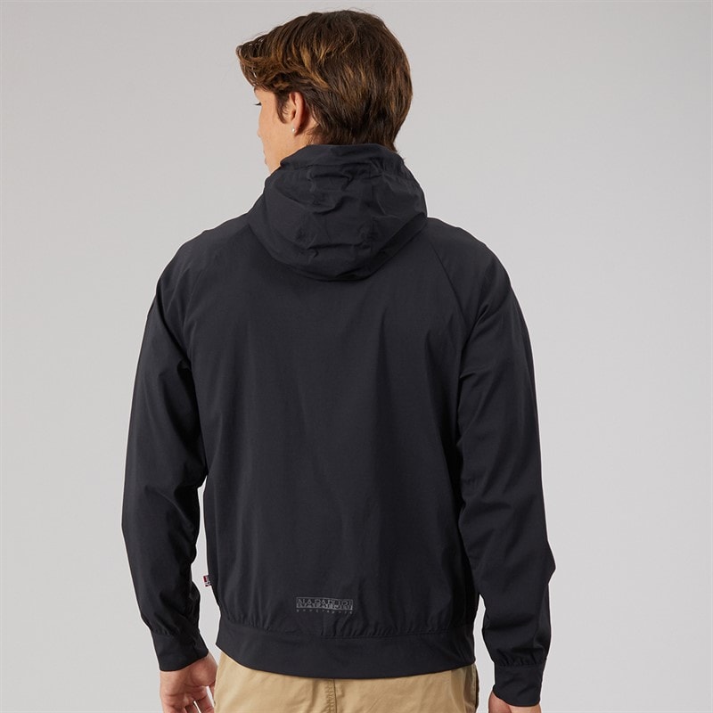 Mens Lockroy Full Zip Jacket Black Beauty - Image 2