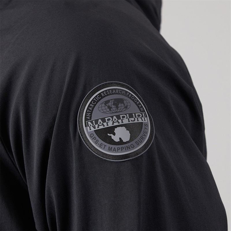Mens Lockroy Full Zip Jacket Black Beauty - Image 5
