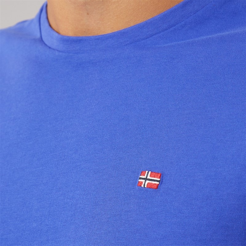 Mens Salis T-Shirt Royal Blue - Image 3
