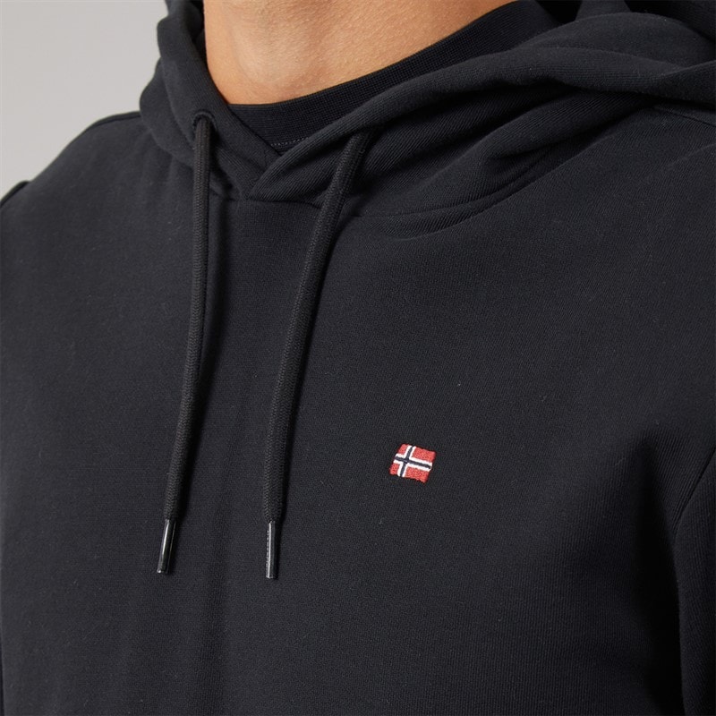 Mens Balis Hoodie Black - Image 3