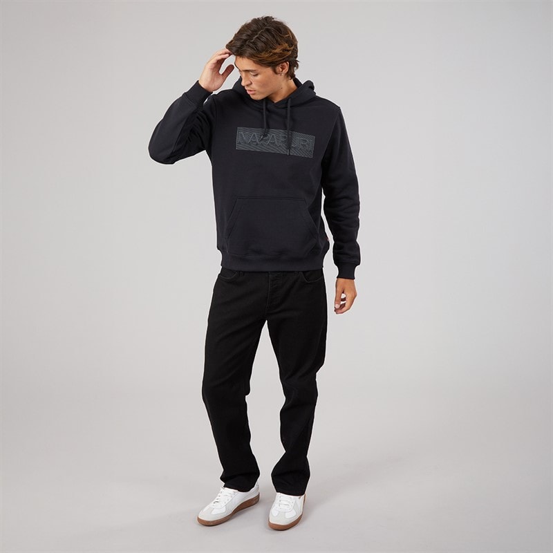 Mens Sondrio Hoodie Black Beauty - Image 4