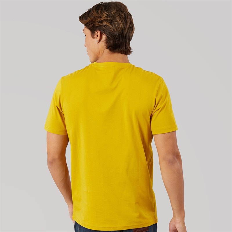 Mens Salis T-Shirt Gold Flake - Image 2