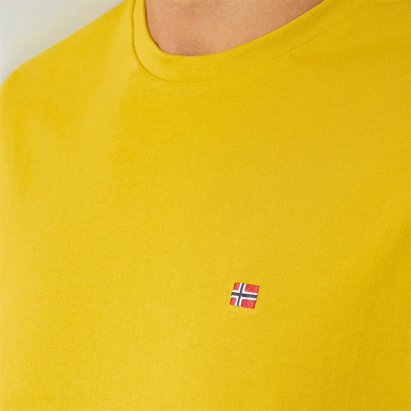 Mens Salis T-Shirt Gold Flake - Image 3