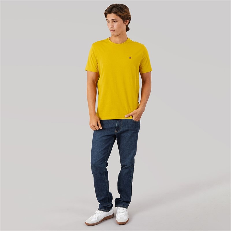 Mens Salis T-Shirt Gold Flake - Image 4