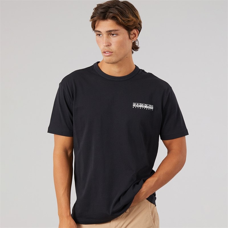 Mens Vista T-Shirt Black Beauty - Image 2