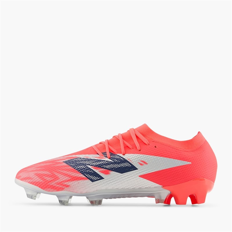 Mens Furon Team V8 FG Firm Ground Football Boots Energy Red/NB Navy/Light Cyclone - Image 1