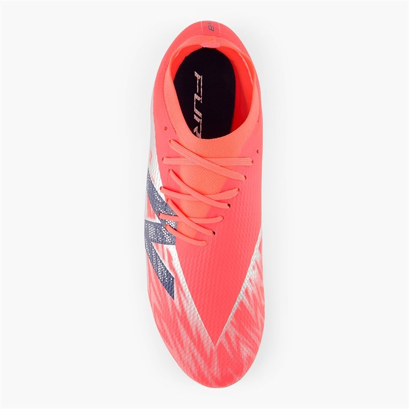 Mens Furon Team V8 FG Firm Ground Football Boots Energy Red/NB Navy/Light Cyclone - Image 4