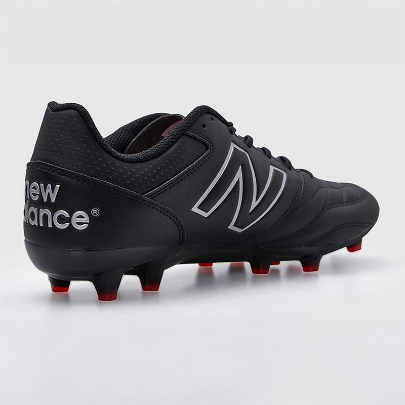442 V2 Team FG Firm Ground Football Boots Black/Silver/Red - Image 5