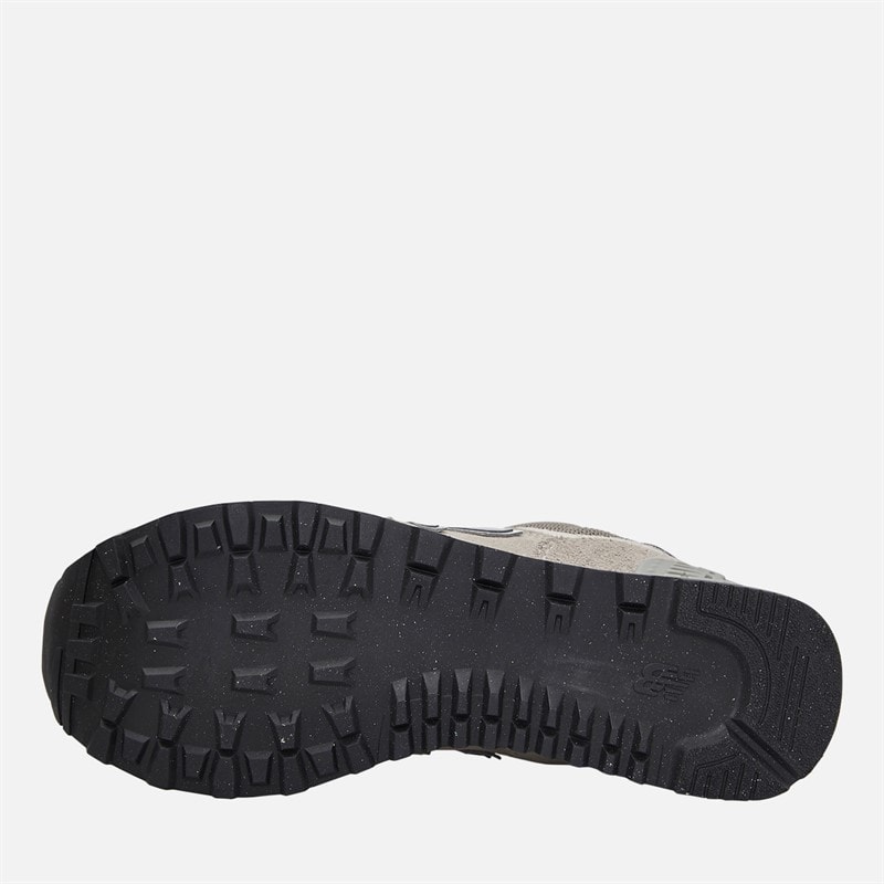 Womens 574 Core Trainers Grey/White/Silver - Image 2