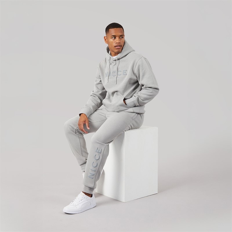 Mens Harmer Tracksuit Circular Grey - Image 4