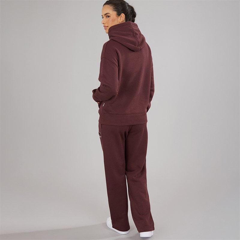 Womens Hearthia Hoodie And Wide Leg Joggers Set Cocoa Rouge - Image 2
