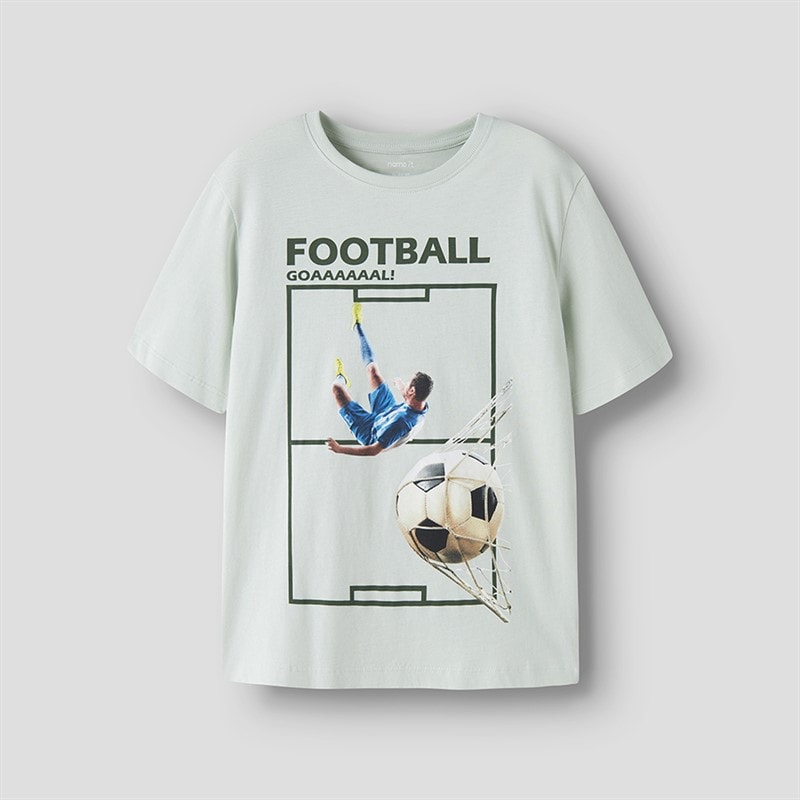 Name It Boys Voto T-Shirt Pale Aqua