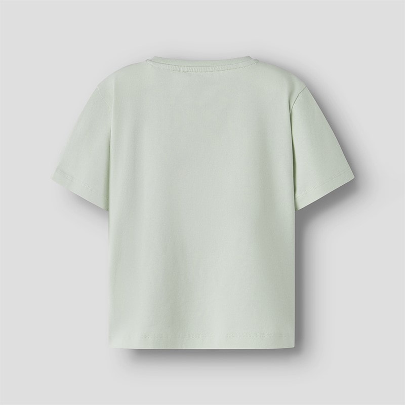 Boys James T-Shirt Pale Aqua - Image 2