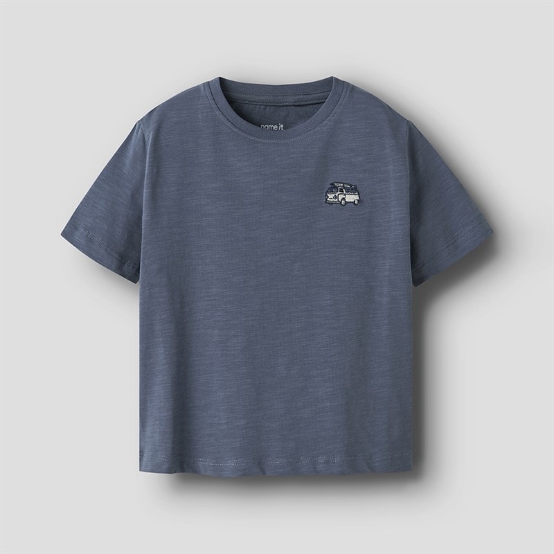 Boys Jenson T-Shirt Vintage Indigo - Image 1