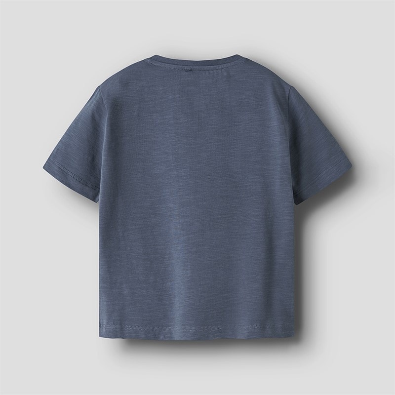 Boys Jenson T-Shirt Vintage Indigo - Image 2