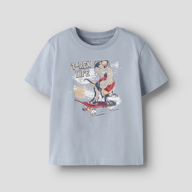 Name It Boys Vanyo T-Shirt Blue Fog