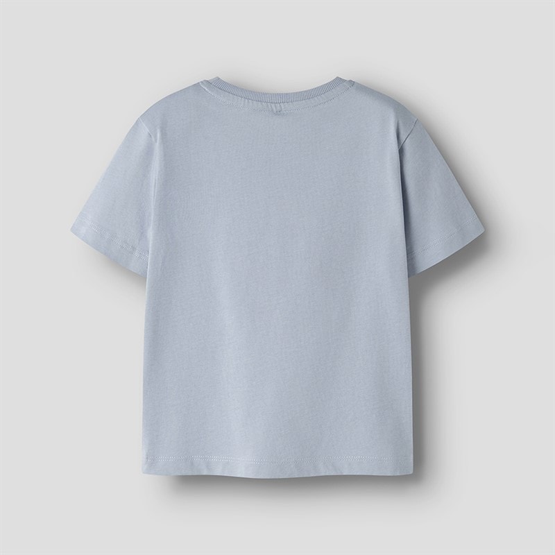 Boys Vanyo T-Shirt Blue Fog - Image 2