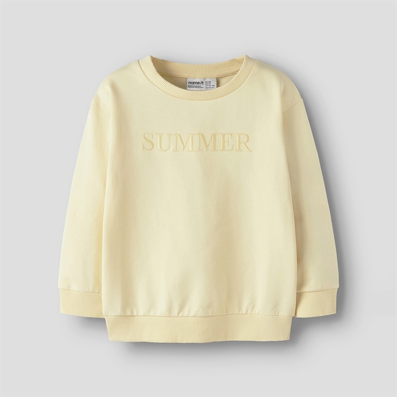 Name It Boys Hendri Sweatshirt Double Cream