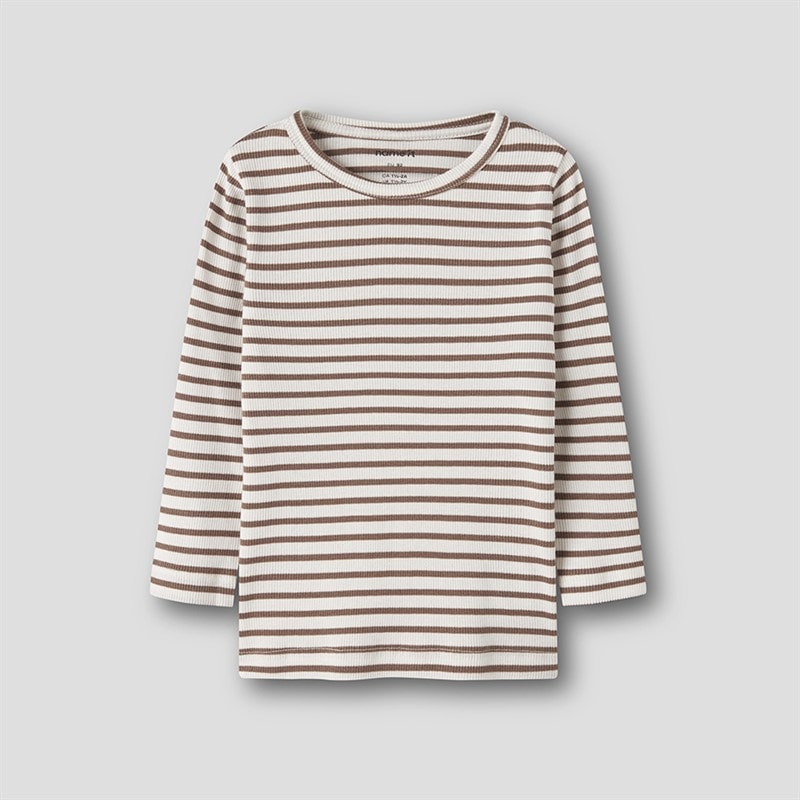 Name It Girls Bani Long Sleeve Top Toasted Coconut