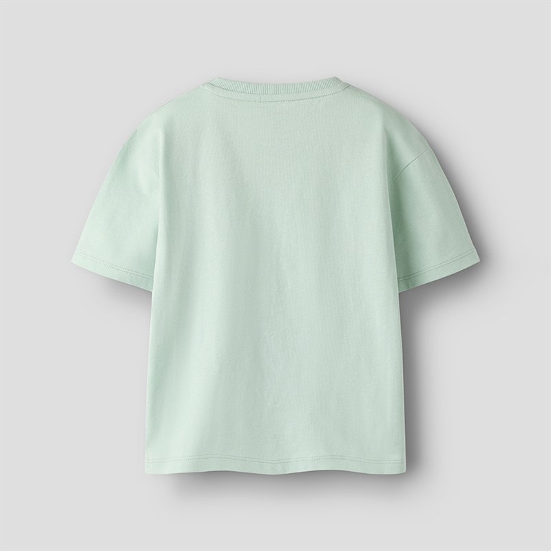 Boys Hadu T-Shirt Subtle Green - Image 2