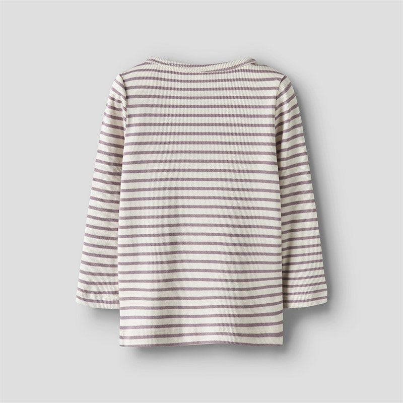 Girls Bani Long Sleeve Top Elderberry - Image 2