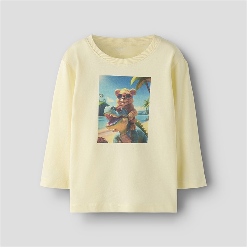 Name It Boys Voto Long Sleeve Top Pear Sorbet