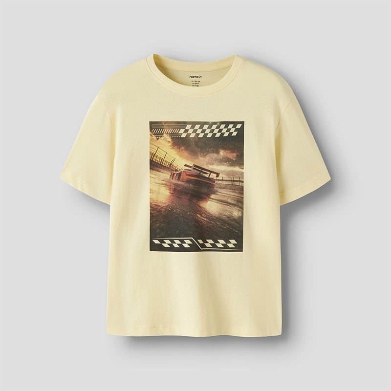 Name It Boys Voto T-Shirt Double Cream