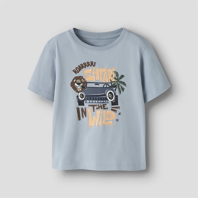 Name It Boys Harly T-Shirt Blue Fog