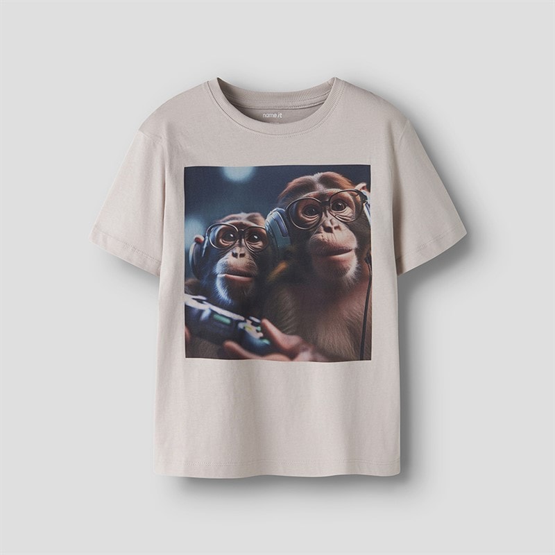 Name It Boys Voto T-Shirt Chateau Gray