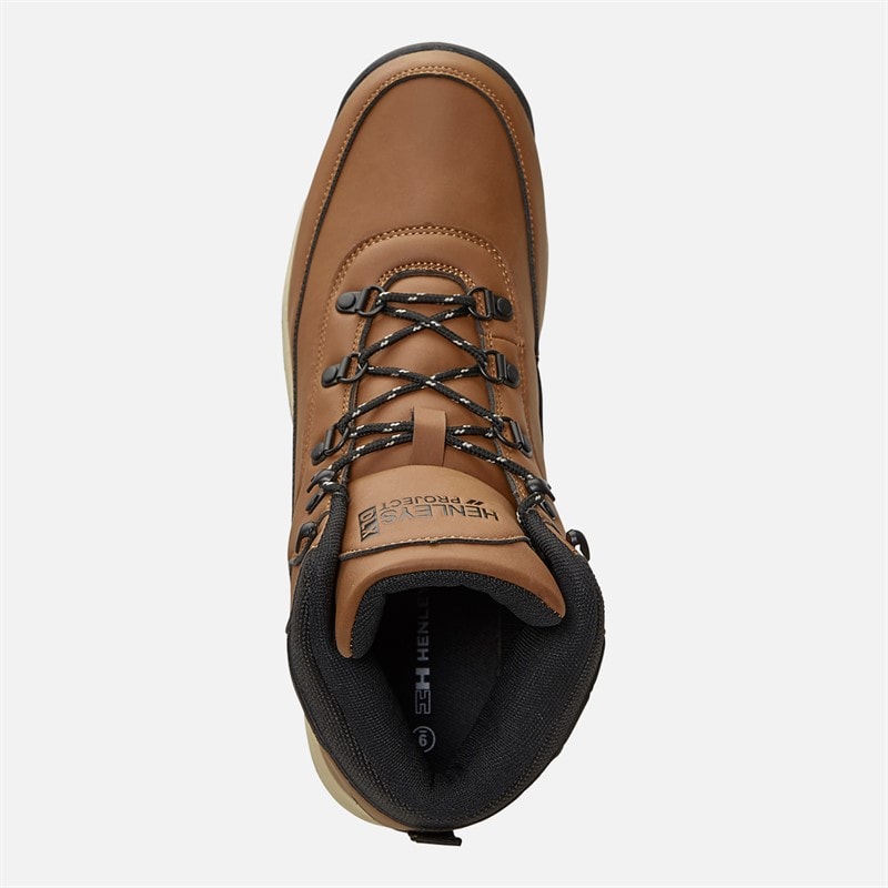 Mens Travis Boots Dark Tan - Image 4
