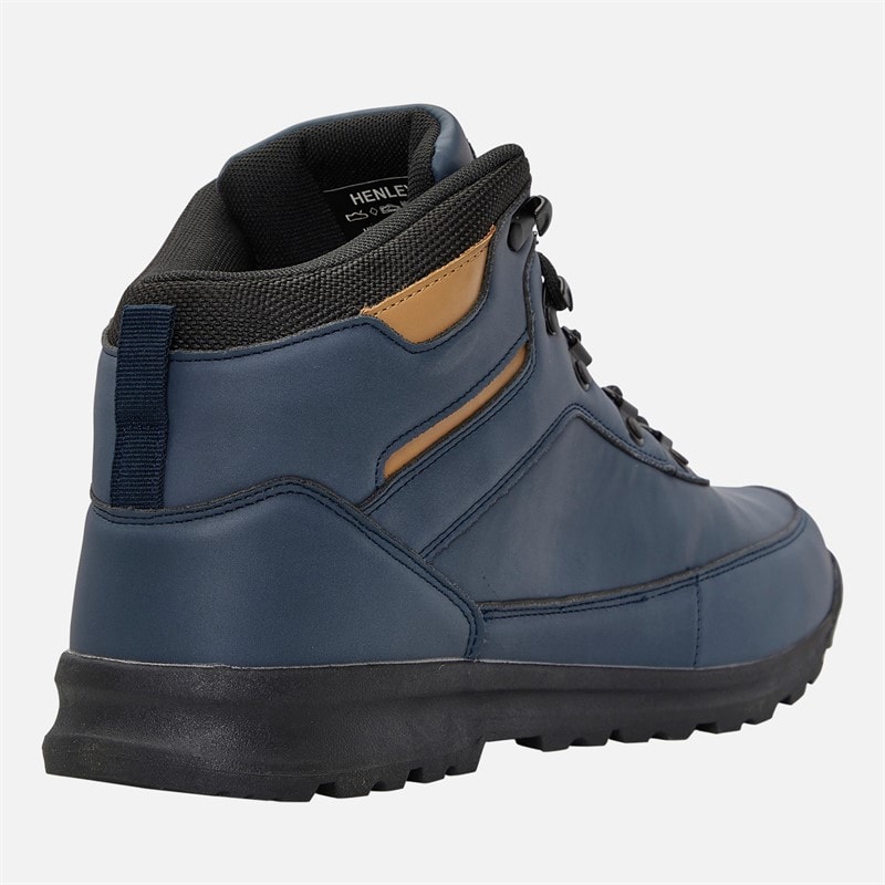 Mens Travis Boots Navy - Image 5