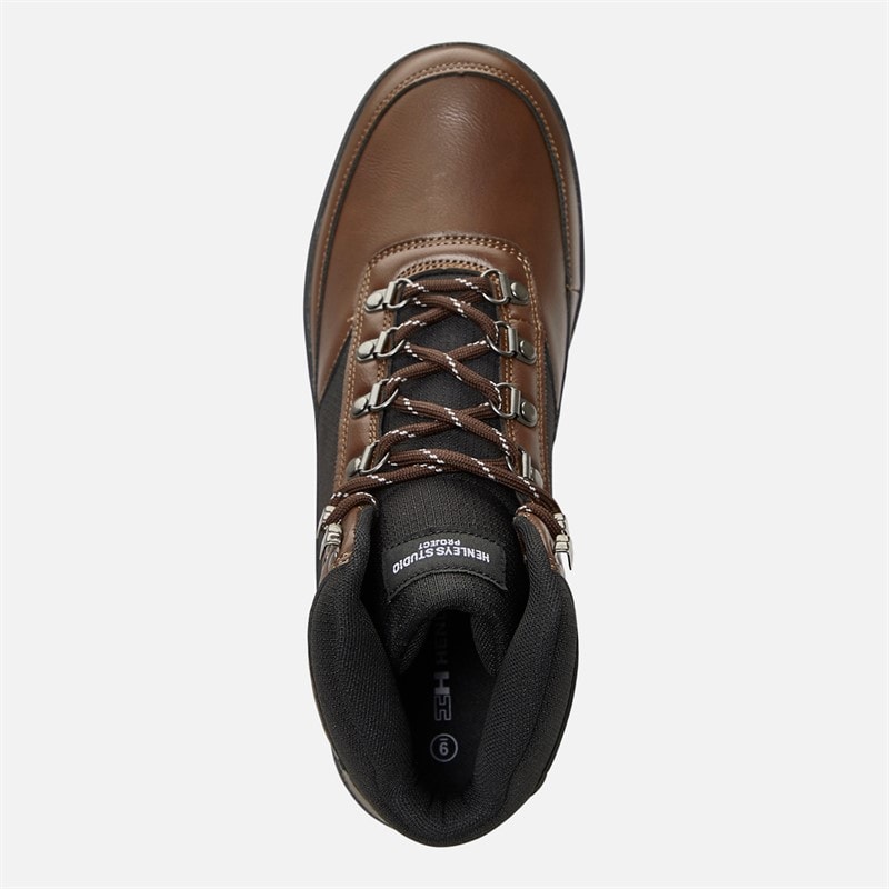 Mens Gingory Boots Brown - Image 4