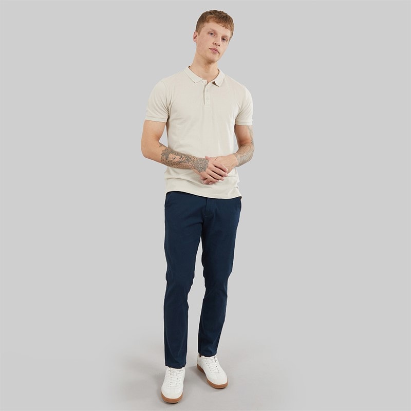 Mens Visit Chinos Blue - Image 4